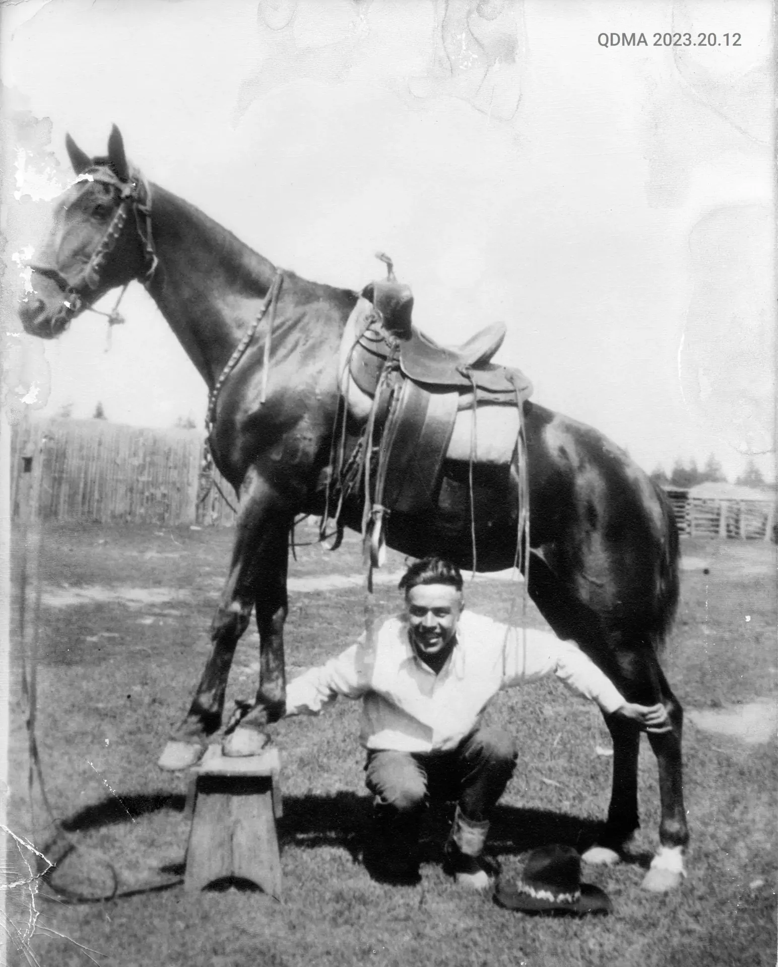 Bill Twan on the Homestead in Alexandria